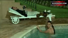 8. Serena Grandi Topless in Pool – Roba Da Ricchi
