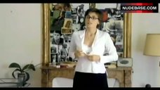 1. Julie Gayet in White Lingerie – Clara Et Moi