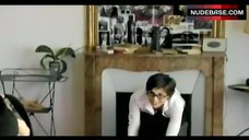 2. Julie Gayet in White Lingerie – Clara Et Moi