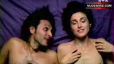 4. Julie Gayet Shows Boobs After Sex – 3 Garcons, 1 Fille, 2 Mariages