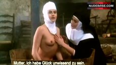 9. Eva Grimaldi Shows Tits in Lesbi Scene – La Monaca Del Peccato