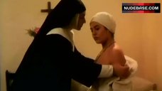 1. Eva Grimaldi Exposed Breasts – La Monaca Del Peccato