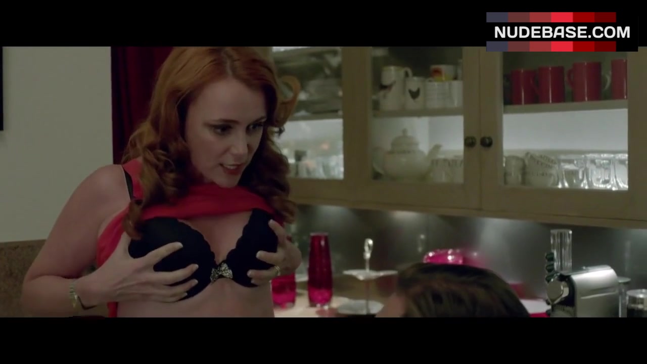 Keeley Hawes Lingerie Scene – The Casual Vacancy (0:35) | NudeBase.com