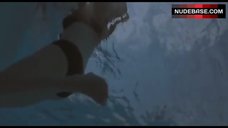 7. Sarah Lafleur Swims in Lingerie – Lake Placid 2