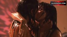 9. Kate French Lesbian Kissing – The L Word
