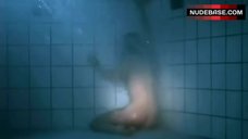 6. Ann-Kathrin Kramer Nude in Shower Room – Auf Schmalem Grat