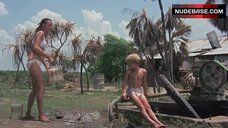 2. Jenny Agutter in White Bra and Panties – Walkabout