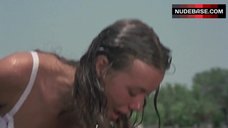 6. Jenny Agutter in White Bra and Panties – Walkabout