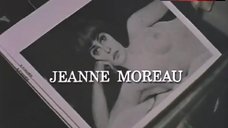 5. Jeanne Moreau Shows Tits on Photo – The Bride Wore Black