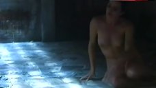6. Amanda Ooms Nude Laying – Wilderness