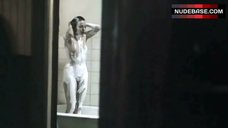 10. Amanda Ooms Naked Painted Body – Karachi