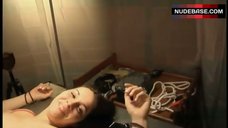 10. Ava Santana Lying Topless on Table – Outtake Reel