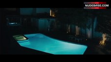3. Elisabeth Moss Jumps in Pool – The One I Love
