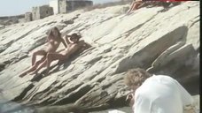 2. Olivia Pascal Full Nude on Beach – The Fruit Is Ripe