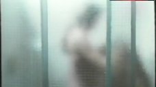 8. Olivia Pascal Nude Silhouette in Shower – Burning Rubber