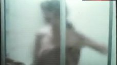 9. Olivia Pascal Nude Silhouette in Shower – Burning Rubber