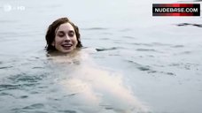 3. Christiane Paul Naked Swimming in Lake – Das Adlon. Eine Familiensaga