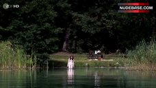 6. Christiane Paul Naked Swimming in Lake – Das Adlon. Eine Familiensaga