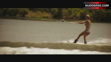 4. Willa Ford Topless Skate on Water Skiing – Friday The 13Th
