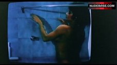 4. Carmen Russo Nude in Shower – Lady Football