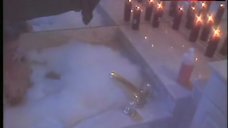 Allegra Boobs Caressed her Tits in Bathtub – Hot Vampire Nights