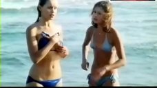 9. Gloria Guida Shows Tits on Beach – La Minorenne