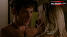 5. Sexuality Katie Cassidy in Lingerie Scene – Melrose Place