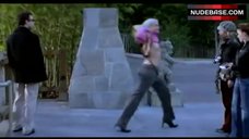 1. Franka Potente Shows Tits on Street – I Love Your Work