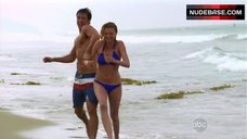7. Emily Vancamp in Bikini on Beach – Revenge