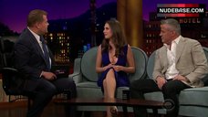 10. Alison Brie Sexy Legs – The Late Late Show With James Corden