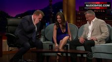 6. Alison Brie Sexy Legs – The Late Late Show With James Corden