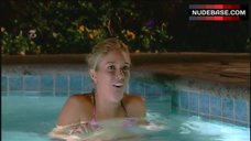 4. Audrina Patridge in Bikini in Pool – The Hills