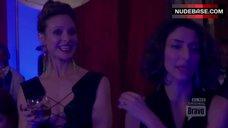 3. Lisa Edelstin in Bra on Stage – Girlfriends' Guide To Divorce