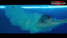 1. Jennifer Lawrence Swims in Pool – Passengers