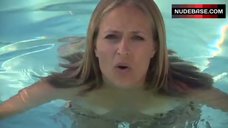 7. Sarah Horvath Bare Breasts and Butt – Pool Party