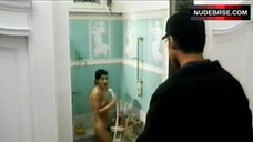 5. Jasmin Tabatabai Naked in Bathtub – Die Putzfraueninsel