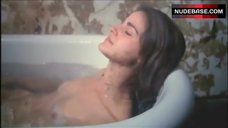 2. Georgia Hatzis Lying Nude in Bath Tub – Drainiac