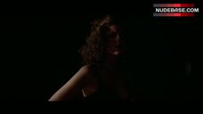 8. Nancy Allen in Sexy Black Lingerie – Dressed To Kill