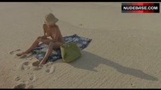 1. Maribel Verdu Topless on Beach – Y Tu Mama Tambien