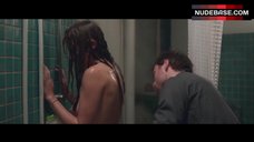 2. Teresa Palmer Naked Tits in Shower – Berlin Syndrome