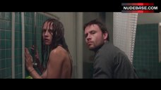 3. Teresa Palmer Naked Tits in Shower – Berlin Syndrome