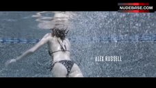 3. Willa Holland Swims in Poll in Hot Bikini – Blood In The Water