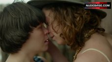 4. Fiona Dourif Lesbian Kiss – When We Rise