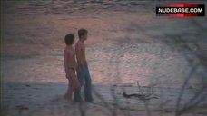 10. Nadine Heimann Topless on Beach – Dante'S Cove