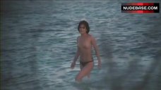 2. Nadine Heimann Topless on Beach – Dante'S Cove