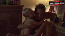 7. Bijou Phillips Naked with Baby – Bully