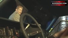 9. Bijou Phillips Hot Petting in Car – Fast Sofa