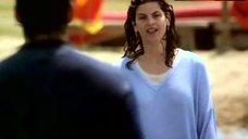 6. Kirstie Alley Nipples Through Wet Shirt – It Takes Two