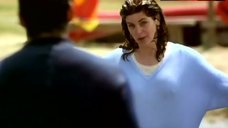 8. Kirstie Alley Nipples Through Wet Shirt – It Takes Two