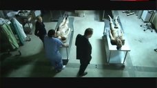 9. Lauren Hood Nude in Morgue – The Killing Gene